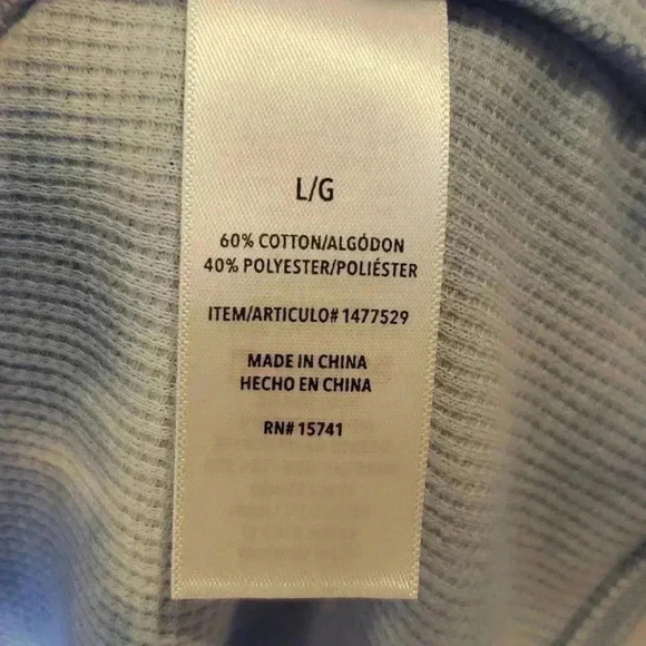 SPLENDID WAFFLE TIE DYE SWEATSHIRT SIZE L - Picture 4 of 6